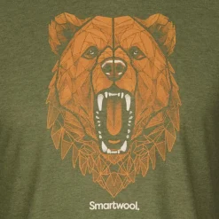 Herren Smartwool Shirts Und Tops*GEOMETRIC BEAR LONG SLEEVE GRAPHIC TEE Herren - Langarmshirt