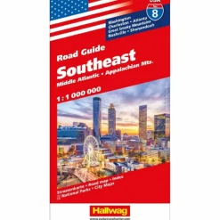 Straßenkarten|Straßenkarten*SOUTHEAST MIDDLE ATLANTIC, APPALACHIAN MTS. NR. 08 USA ROAD - Straßenkarte