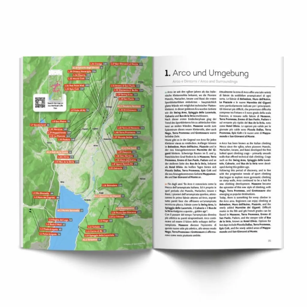 Sportklettern: Kletterführer, Training Und Techniken*SPORTKLETTERFÜHRER ARCO 2024 - Kletterführer