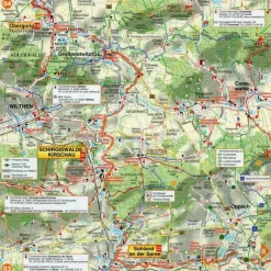 Fahrradkarten|Fahrradkarten*SPREE-RADWEG 1 : 50 000. RADWANDERKARTE - Fahrradkarte