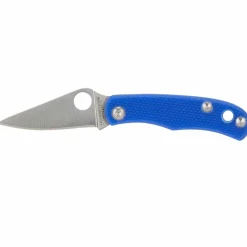Spyderco Schlüsselanhänger|Klappmesser*BUG G10 BLUE PLAINEDGE - Klappmesser