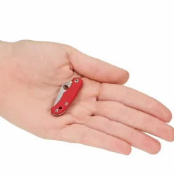 Spyderco BUG G10 RED PLAINEDGE - Klappmesser^ Schlüsselanhänger|Klappmesser