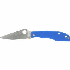 Spyderco Schlüsselanhänger|Klappmesser*GRASSHOPPER G10 BLUE PLAINEDGE - Klappmesser