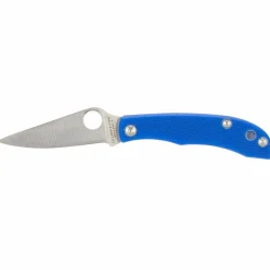 Spyderco HONEYBEE G10 BLUE PLAINEDGE - Klappmesser^ Schlüsselanhänger|Klappmesser