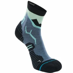 Damen Stance Socken|Socken*ICY MOUNTAIN LIGHT WOOL QTR Unisex - Wandersocken