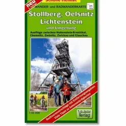STOLLBERGER ERZGEBIRGE UND UMGEBUNG 1 : - Wanderkarte^ Fahrradkarten|Wanderkarten Und Winterkarten