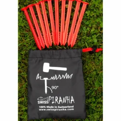 Swiss Piranha ZELTHERINGE RT120, 12 CM (10 STK) - Zeltheringe^ Zeltzubehör