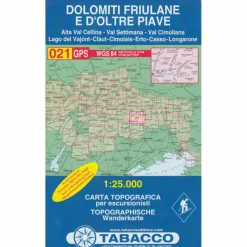 TABACCO 021 DOLOMITI DI SINISTRA PIAVE - Wanderkarte^ Wanderkarten Und Winterkarten|Wanderkarten Und Winterkarten