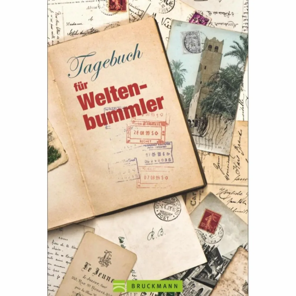 TAGEBUCH FÜR WELTENBUMMLER - Notizbuch^ Schreibwaren