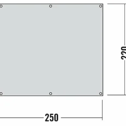 Tatonka ZELTUNTERL. 250 X 220CM - Zeltplane^ Zeltzubehör