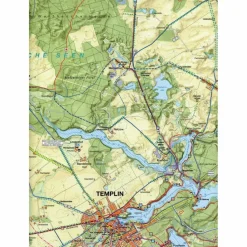 Fahrradkarten|Gewässerkarten*TEMPLIN 1 : 35 000 RAD-, WANDER- UND GEWÄSSERKARTE - Fahrradkarte
