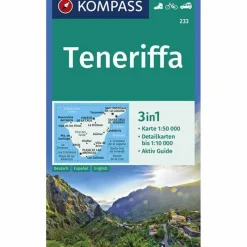 Wanderkarten Und Winterkarten|Wanderkarten Und Winterkarten*TENERIFFA 1:50 000 - Wanderkarte