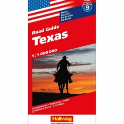 TEXAS NR. 09 USA ROAD GUIDE 1:1 MIO. - Straßenkarte^ Straßenkarten|Straßenkarten