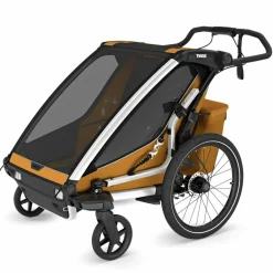 Thule CHARIOT SPORT DOUBLE NATURAL GOLD - Fahrradanhänger^Kinder Kinder Fahrradanhänger