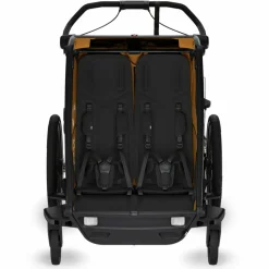 Thule CHARIOT SPORT DOUBLE NATURAL GOLD - Fahrradanhänger^Kinder Kinder Fahrradanhänger