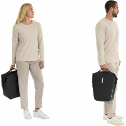 Thule SHIELD PANNIER 22L WITH INLOCK - BLACK - Fahrradtasche^ Fahrradtaschen Und Fahrradrucksäcke|Fahrradtaschen