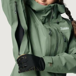 Tierra ROC BLANC PRO JACKET W Damen - Hardshelljacke^Damen Outdoorjacken