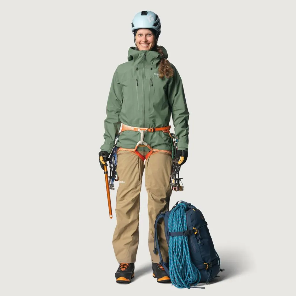 Tierra ROC BLANC PRO JACKET W Damen - Hardshelljacke^Damen Outdoorjacken