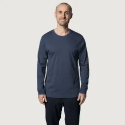 Herren Tierra Shirts Und Tops*WOOL TEE LONG SLEEVE M Herren - Langarmshirt