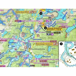 TOURENATLAS TA6 WASSERWANDERN 06 MECKLENBURG-VORPOMMERN - Gewässerführer^ Gewässerkarten|Gewässerkarten