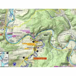 Gewässerkarten|Gewässerkarten*TOURENATLAS TA4 WASSERWANDERN 04 OBERWESER-LEINE - Wasserkarte
