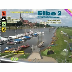 TOURENATLAS TA8 WASSERWANDERN 08 MAGDEBURG-HAMBURG - Reiseführer^ Reiseführer Deutschland