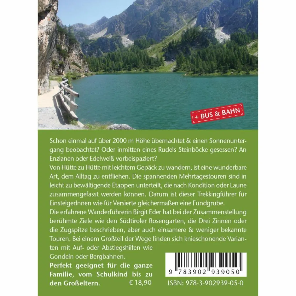 Reiseführer Mitteleuropa*TREKKING FÜR ALLE IN BAYERN, ÖSTERREICH UND SÜDTIROL - Reiseführer
