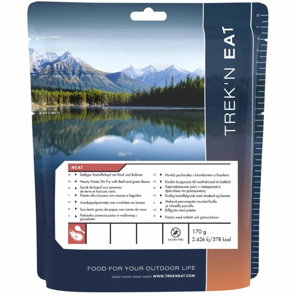 TREK'N EAT TREK'N EAT DEFTIGER KARTOFFELTOPF MIT RIND&BOHNEN - Outdoor Essen^ Verpflegung