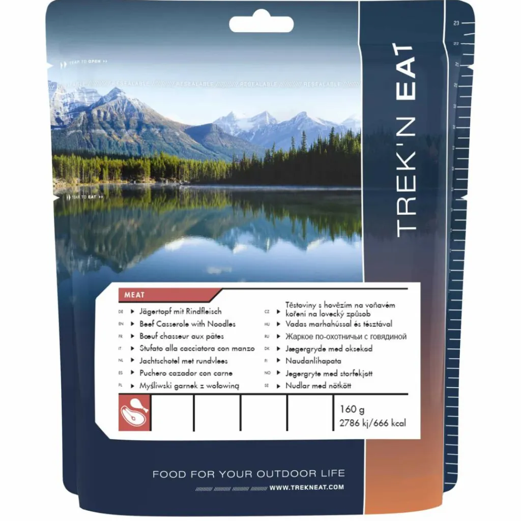TREK'N EAT TREK'N EAT JÄGERTOPF MIT RIND UND NUDELN - Outdoor Essen^ Verpflegung
