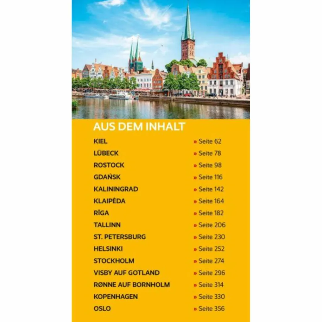 Reiseführer Mitteleuropa*TRESCHER REISEFÜHRER OSTSEESTÄDTE