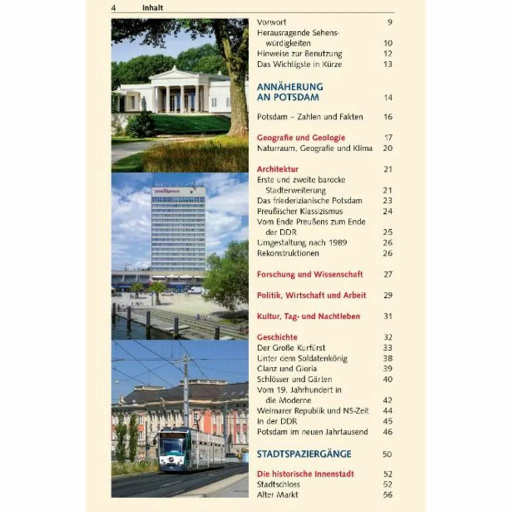 TRESCHER REISEFÜHRER POTSDAM^ Reiseführer Deutschland