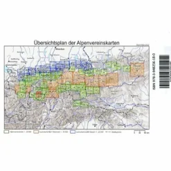 ÖTZTALER ALPEN, WILDSPITZE^ Wanderkarten Und Winterkarten|Wanderkarten Und Winterkarten