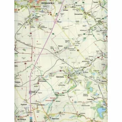 Fahrradkarten|Wanderkarten Und Winterkarten*UNTERES SAALETAL, WEIßENFELS, MERSEBURG - Wanderkarte