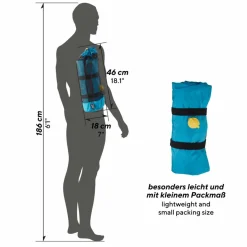 UQUIP Thermo-Luftmatratzen*BETTY SINGLE - Isomatte