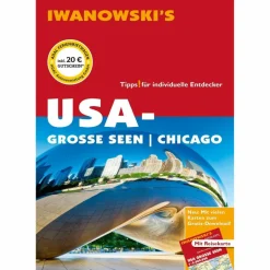USA-GROßE SEEN / CHICAGO - REISEFÜHRER VON IWANOWSKI - Reiseführer^ Reiseführer Nordamerika