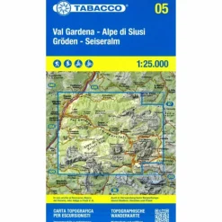 Wanderkarten Und Winterkarten|Wanderkarten Und Winterkarten*VAL GARDENA- ALPE DI SIUSI-  GRÖDEN - SEISERALM 1:25 000
