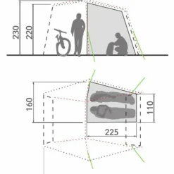 Vaude DRIVE VAN INNERTENT - Zeltzubehör^ Zeltzubehör