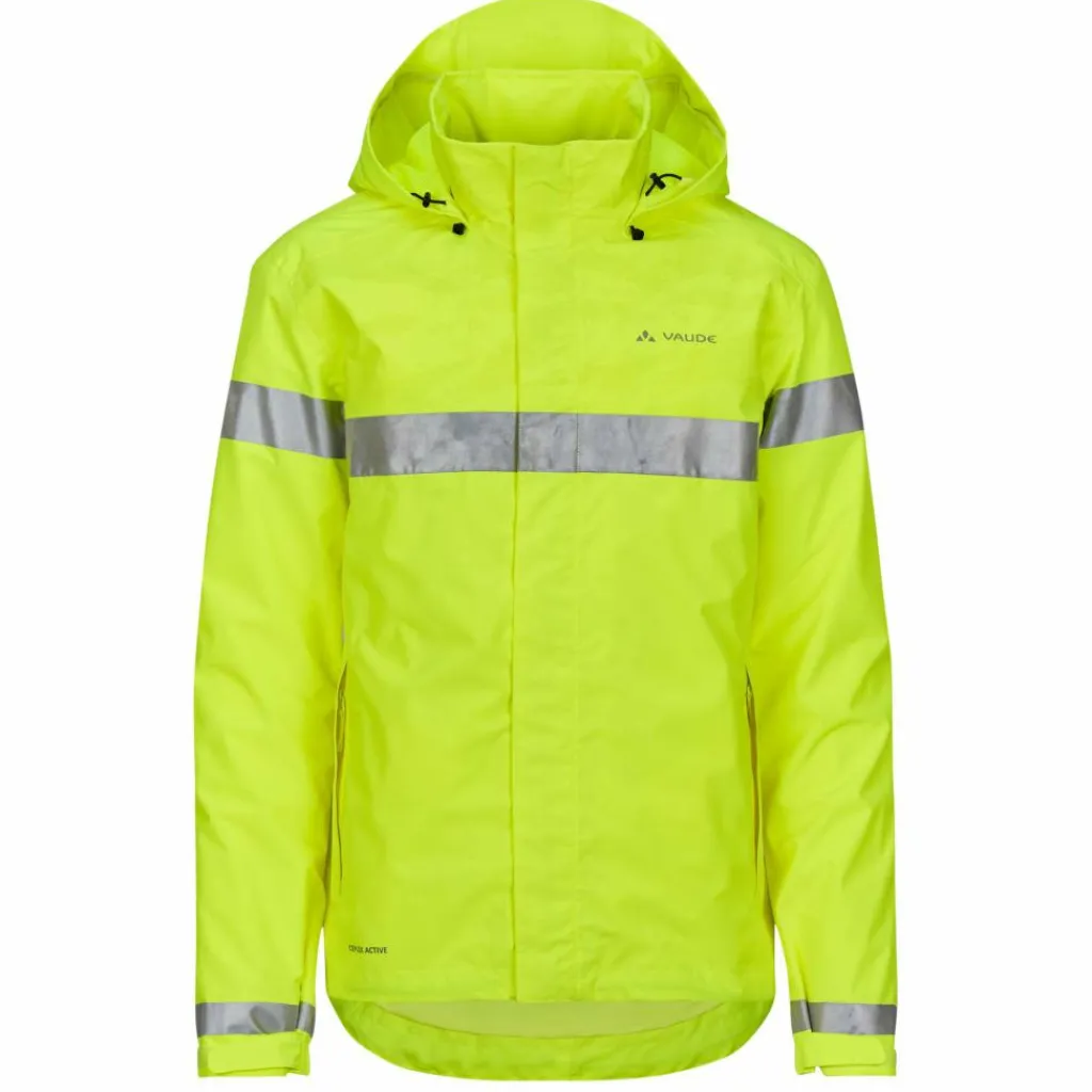Herren Vaude Reflektierendes Zubehör|Outdoorjacken*MEN'S LUMINUM RAIN JACKET Herren - Fahrradjacke
