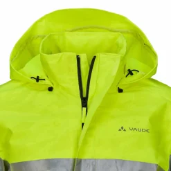 Herren Vaude Reflektierendes Zubehör|Outdoorjacken*MEN'S LUMINUM RAIN JACKET Herren - Fahrradjacke
