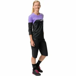 Vaude MOAB LS T-SHIRT V Damen - Fahrradtrikot^Damen Shirts Und Tops