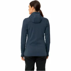 Damen Vaude Pullover Und Fleecepullover|Outdoorjacken*MONVISO HOODED GRID FLEECE JACKET Damen - Fleecejacke