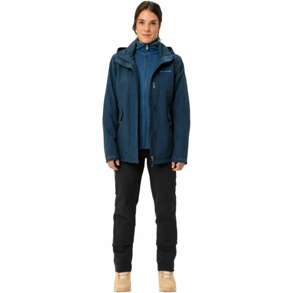 Damen Vaude Outdoorjacken*ROSEMOOR 3IN1 JACKET II Damen - Doppeljacke