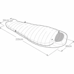 Vaude ROTSTEIN 200 DWN - Daunenschlafsack^ Daunenschlafsäcke|Sommerschlafsäcke