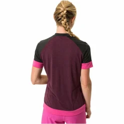 Damen Vaude Shirts Und Tops*WOMEN'S ALTISSIMO Q-ZIP SHIRT Damen - Fahrradtrikot