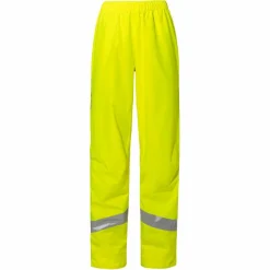 Damen Vaude Reflektierendes Zubehör|Outdoorhosen*WOMEN'S LUMINUM RAIN PANTS Damen - Fahrradhose