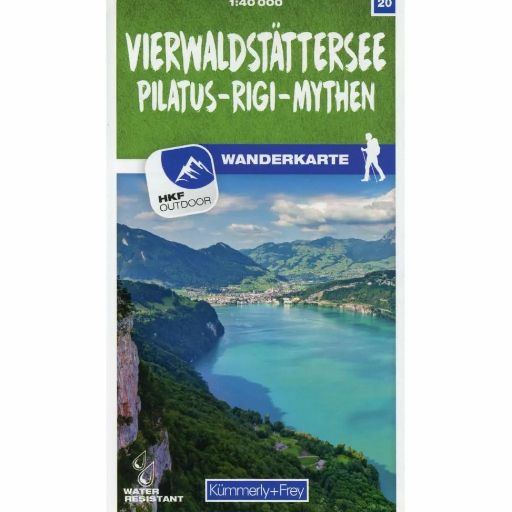 VIERWALDSTÄTTERSEE / PILATUS - RIGI - MYTHEN 20 WANDERKARTE - Wanderkarte^ Wanderkarten Und Winterkarten|Wanderkarten Und Winterkarten