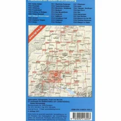 Wanderkarten Und Winterkarten|Wanderkarten Und Winterkarten*VILLINGEN-SCHWENNINGEN 1 : 50 000. TOPOG - Wanderkarte