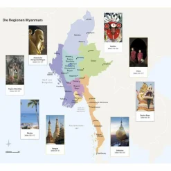 Reiseführer Südostasien*VIS-À-VIS REISEFÜHRER MYANMAR - Reiseführer