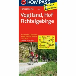 Fahrradkarten|Fahrradkarten*VOGTLAND - HOF - FICHTELGEBIRGE 1 : 70.000 - Fahrradkarte