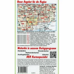 Fahrradkarten|Wanderkarten Und Winterkarten*VOGTLÄNDISCHE MUSIKREGION 1 : 35 000. WA - Wanderkarte